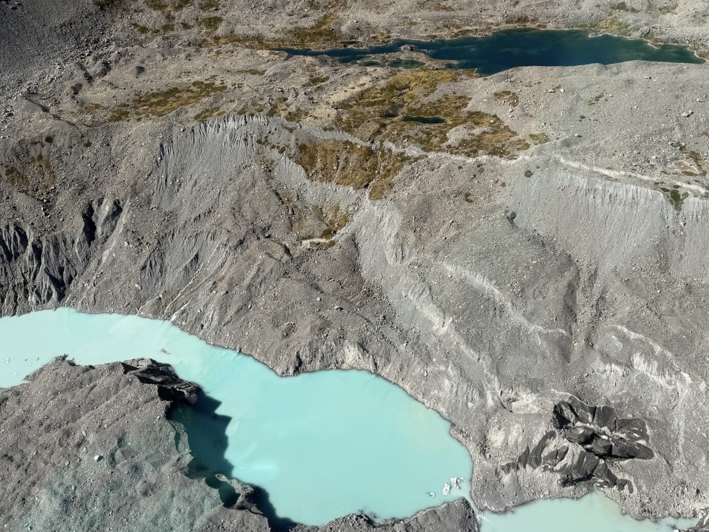 庫克山(Aoraki/Mount Cook)直升機+冰川健行體驗 joynerary helicopter glacier view mount cook 03
