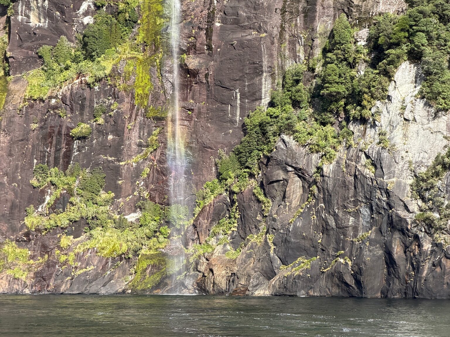 米佛峽灣一日遊完整攻略|皇后鎮出發巴士+遊船行程分享 joynerary milford sound waterfall rainbow cruise 02