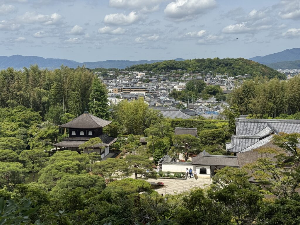 joynerary ginkakuji temple zen view